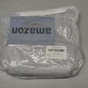 Roulens Crossbody Bags for Women,Multi Pocket Crossbody Purses Vegan Leather Shoulder Handbags Travel Purse Adjustable Strap (Blue/White)