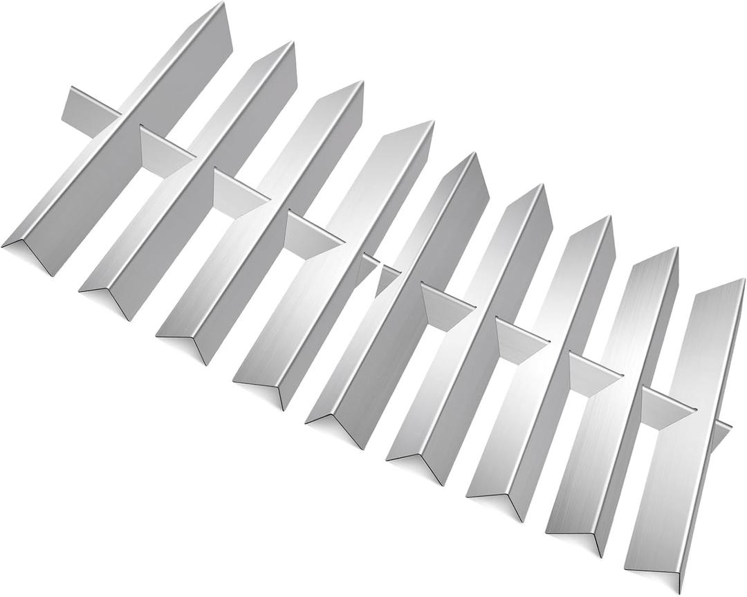 Flavorizer Bar Replacement Parts for Weber 9896, Summit Silver A and B, Summit Gold A4 and B4, Summit Platinum A4 and B4, Stainless Steel Heat Shields for Weber Grll Parts