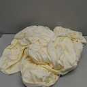 HEMMOTOP Beige Arch Backdrop Cover 7.2 ft, 6ft, Wedding Arch Covers Stretchy Backdrop 2 Set, Spandex 2 Sided Arched Background for Birthday, Party, Baby Shower, Decorations