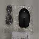 TECKNET Wireless Gaming Mouse Rechargeable - 8000 DPI, Long-Lasting 100Hrs Battery, RGB Backlit, 6 Programmable Buttons, Dual Connectivity (2.4G + USB-C) for PC, Mac, Laptop - Black