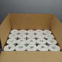 2-Ply Toilet Paper Bulk | Septic safe toilet paper | 40,000 Soft Sheets | 80 Rolls x 500 Sheets Each | Recycled Fiber & Strong Bath Tissue Mega Pack for Home & Commercial Use