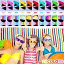 60Pcs Sunglasses Beach Balls Bulk Party Favors for Kids 30Pcs Neon Sunglasses 30Pcs 12" Beach Balls Kid Boys Girls Graduation Party Supplies for Summer Beach Pool Party Favors Goodie Bag Favors