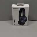Sony MDR-ZX310AP ZX Series Wired On Ear Headphones with mic, Black