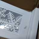 3 Ft Pre-Lit Christmas Tree, Artificial Christmas Trees with Lighting, Xmas Trees with 78 Led Lights, Christmas Decoration for Home, Office, Easy Assembly (Snow Base-)