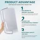 AAP73631502 Refrigerator Door Bin RIGHT Compatible for L-G,Ken-more Elite Refrigerator Shelf-LFX28968ST Door Bin AP5673810,2652330,AAP72909218-by MIFLUS