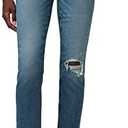 HUDSON Womens Nico Mid-Rise Straight Leg Ankle Jean, Size 23