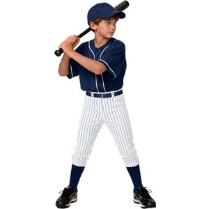 Boys Baseball Pants Youth Girls Softball Pants Toddler Kids Tee Ball Pant (White, M)