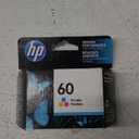 HP 60 Tri-color Ink Cartridge For Printers | Works with DeskJet D1660, D2500, D2600, D5560, F2400, F4200, F4400, F4580; ENVY 100; OfficeJet J4500, J4680, 4500; PhotoSmart C4600, C4700, D110a | CC643WN