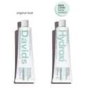 Davids Hydroxi Fluoride Free Nano Hydroxyapatite Toothpaste for Remineralizing, Sensitive Support, Whitening, Antiplaque, SLS Free, Natural Peppermint, 4oz, Made in USA (3 Pack)