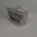 5-Tier Mobile Bookshelf, Rolling Bookcase Book Storage Rack, Movable File Folder Organizer Cart with Wheels for Home Study Office Living Room Classroom, White