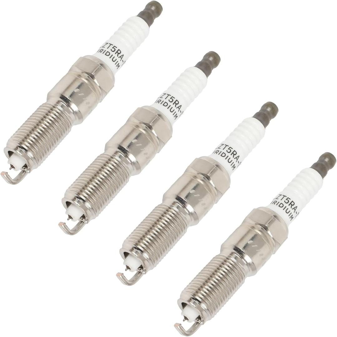 ECCPP Spark Plug Platinum Iridium Fit for 2005-2008 for Chrysler for 300 5.7L/V8,2006-2008 for Dodge for Charger 5.7L/V8 Replacement for 2313,LZTR4AIX-11 (4 Spark Plugs)
