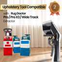 UpgradeUniversal Upholstery Attachment with 12-FT Hose,Compatible with Rug Doctor Mighty Pro,X3,Wide Track Carpet Cleaner,Clean Carpet,Stair, Mattresse,Remove Dirt and Odor