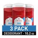 Old Spice Aluminum Free Deodorant For Men, High Endurance, 24/7 Sweat Defense & Odor Protection, 24/7 Freshness & Lasting Scent, Fresh Scent, 3.4 oz (Pack of 3)