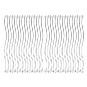Cmanzhi S8C011 (2-Pack) 17 3/4" Stainless Steel Solid Rod Cooking Grids Replacement for Napoleon Prestige PRO 500 Grills
