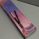 MiroPure Flat Iron Hair Straightener, 1 Inch Titanium Plates Hair Straightener with 15S Heat-up, Professional MCH Ceramic Negative Ion Hair Iron Dual Voltage for Women Hair with Auto Shut-Off (Black)