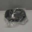 G.E.T. WB-1508-BK Rectangular Polyweave Bread Roll Serving Basket, 11.5" x 8.5", Black