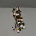 6 Pcs 14 Inch Christmas Tree Picks Velvet Christmas Ornaments Spheres Ball Pick Velvet Xmas Tree Branches Hanging Decoration Wreath Home Office Party Ornament (Colorful)