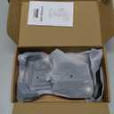 Lamicall Bike Phone Holder, Motorcycle Mount - Motorcycle Phone Holder, Handlebar Cell Phone Clamp, Scooter Phone Clip for iPhone Air 17 Pro Max, 16 15 Pro Max Plus, S20, More 4.7 to 6.8" Smartphones (Black)