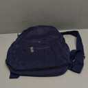 Tanweibago Mini Nylon Women Backpacks,11L Small Ladies backpacks Casual Lightweight Women Shopping Travel Daypack (Navy Blue)