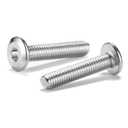 M10 x 35mm 10Pcs Flat Head Hex Socket Cap Screws Bolts, 304 Stainless Steel 18-8, Full Thread by SG TZH (with Hex Spanner)