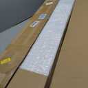 Yaocom 24 Pieces 7/8" x 3" PVC Picket Pack White Vinyl Picket Fence Parts for Outdoor Backyard Garden