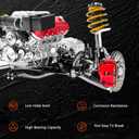 10Pcs Front Control Arm & Ball Joint Assembly Sway Bar Link for BMW