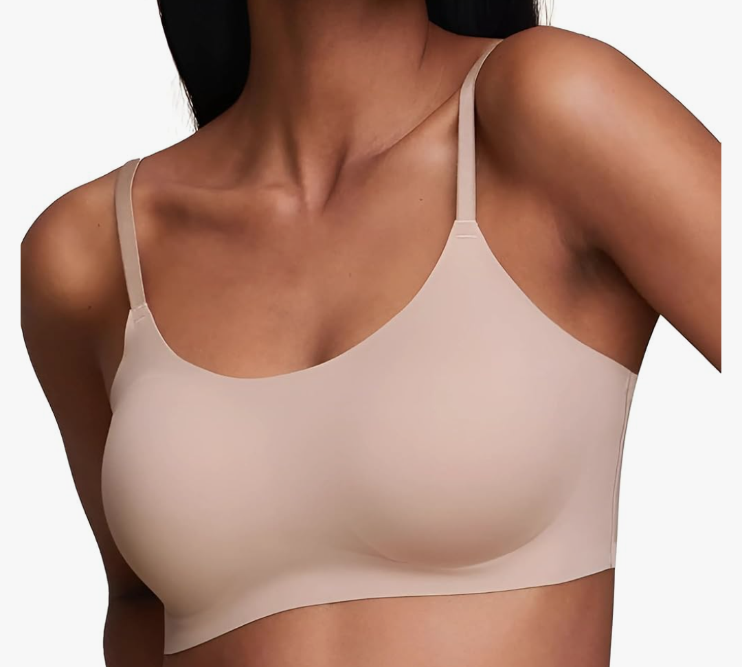 EBY Seamless Support Bralette with Adjustable Straps, Bralettes for Women, Wireless Bra for Women