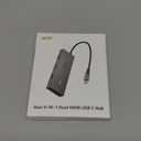 Acer USB C Docking Station Dual Monitor with 2 HDMI, 9-in-1 Laptop Docking Station with 4K@60Hz HDMI, USB A&C 3.0, SD/Micro SD, 100W PD, USB C Dock Compatible with Acer/Dell XPS/HP/Mac/Surface (15cm)