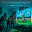 Ailofy TV Backlight with Camera for 55-65" TVs, 12.5ft LED Strip Lights, Real-Time Full-Screen Sync for Movies, Gaming & Music, Smart Bias Lighting, Works with Alexa & Google Assistant, App Control