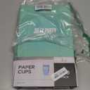 [500Pack ] 3 oz Paper Cups, Small Mouthwash Cups, Disposable Bathroom Cups, Paper Cups for Party, Picnic, BBQ, Travel, and Event, Assorted Blue Pattern