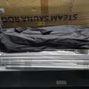 2 Person Sauna, Extra Large Sauna, Portable Steam Sauna Tent with 2 Steamers, 2 Folding Chair, 71x 49x 36, Black