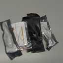 4Pcs Arcuate Pulls Handles Knobs,Modern Elegant Curved Handle Cabinet Pulls,Create a Spatial Aesthetic,S-Shaped Solid Zinc Alloy Drawer Pulls Handles (Ink Gold, 3.8" Hole Centers)