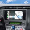 Car Stereo Radio for Toyota Prius 2010 2011 2012 2013 2014 2015 Radio Replacement 9 inch Touch Screen Wireless CarPlay & Android Auto GPS Navigation Bluetooth 4G WiFi DSP SWC FM/AM/RDS Backup Camera