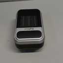 Brightown 800W Plug in Heater with Remote - Outlet Space Heater with Touch LED Display, Small Electric Wall Heaters for Indoor Use with Adjustable Thermostat and 12H Timer for Bathroom Office Bedroom (Silver)