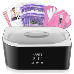 Paraffin Wax Machine for Hand and Feet - Karite Paraffin Wax Bath 4000ml Paraffin Wax Warmer Moisturizing Kit Auto-time and Keep Warm Paraffin Hand Wax Machine