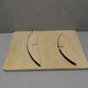 Balance Board Professional Wobble Board for Adults Anti-Slip 350LBS Balance Boards for Physical Therapy Standing Desk Core Strength Wooden Balance Board Rocker Board