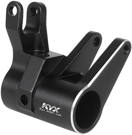 KYX Racing CNC Machined Aluminum Front Axle Link Mount Panhard Mount Upgrades Parts Accessories for 1/10 RC Crawler Car Axial SCX10 PRO