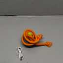 Interactive Dog Toys, Automatic Moving and Rolling LED Light Up Dogs Ball with Rope, Motion-Activated Wicked Ball for Small Medium Pup, Stimulation Toy for Boredom Relief (Blue)