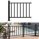 Akenow 4ft. W x 36in.H Deck Railing Kit, Porch and Deck Railing Kit,Railing Kit Stair Guard Rail for Deck, Porch, Patio, Balcony and Steps