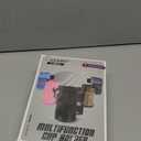 GEARV 2Pack Cup Holder for Bike, Scooter and Wheelchair, Water Bottle Holder for UTV/ATV, Walker, Golf Cart and Beach, Universal Drink Holder Accessories with Net Pocket and Cord Lock (Carbon Fiber)