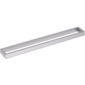Single Towel Bar Towel Holder Bathroom Hardware Accessories,Stainless Steel Wall-Mounted Towel Rack Towel Rail,24 Inches Brushed Nickel