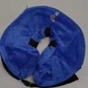 BENCMATE Inflatable Dog Cone Collar Alternative, Soft Dog Cone for Small Medium Large Dogs and Cats, Neck Recovery ECollar Donut Collar After Surgery (Medium, Blue)