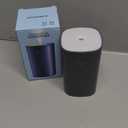 Humidifiers for Bedroom, Personal Desktop Plant Humidifier Indoor 400ML Office Portable Small Humidifier for Travel Oil Diffuser with Night Light Auto Shut-Off