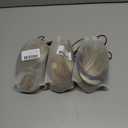 3 x Ponytail Extension 8 Inch Claw Clip in Ponytail Short Curly Ponytail Extension for Women Messy Bun Fluffy Wavy Curly Synthetic Versatile Mix Blonde Hairpieces