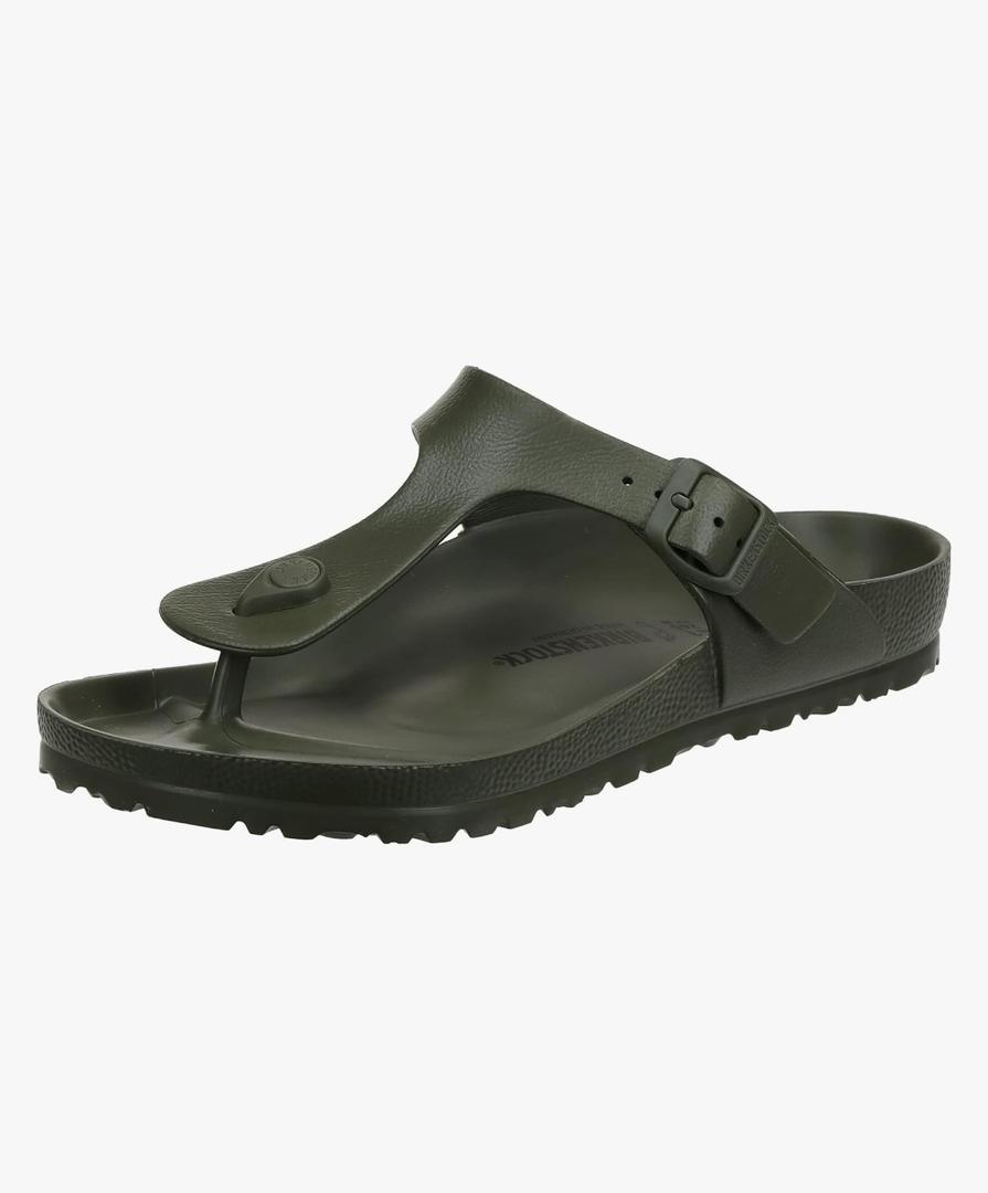 Birkenstock Women's Thong Sandals Flip Flops 46 Khaki