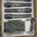 Pyle Wireless Microphones, Professional UHF Dual Microphones for Karaoke, Wireless Dynamic Microphone System Set with Rechargeable Receiver,Plug and Play, Speech, Wedding, Church, PA System