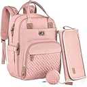 Diaper Bag Backpack with Portable Changing Pad, Pacifier Case and Stroller Straps, Large Unisex Baby Bags for Boys Girls, Multipurpose Travel Back Pack Moms Dads