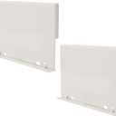 Calvana (2-Pack) Exact Replacement Part Number 08650-0022 Off-White Weir Gate Assembly - Sta-Rite U-3 Vinyl Liner Skimmer Hinged Weir Assembly - 8 1/2 Inches x 5 1/8 Inches