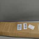 LazBlinds No Drill Cordless Bamboo Roman Shades, 26.5" W x 64" H, Espresso