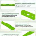 IWIWE 21 Inch Lawn Mower Blade, Replacement Blade Compatible with Greenworks 21" Mower, Replaces MO48L4422, MO40L4413, MO40L03, C3208101 (1 Pack)